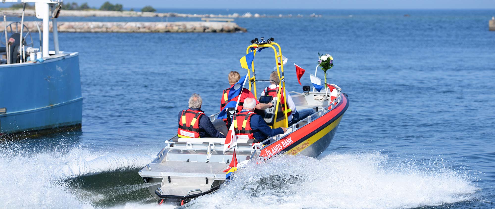 Invigning 2019 av Sjöräddningens nya räddningsbåt på Öland